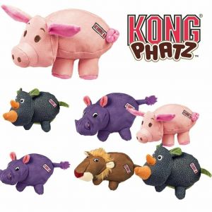 Nuna צעצועים צעצוע נשיכה נגד כרסום רהיטים - מותג KONG Phatz